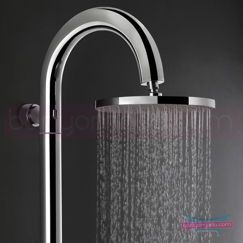  Artema System Drop CS50 Duş Kolonu - A45599 2 Fonksiyonlu su tasarrufu mafsallı  tarafından tasarlanan sıva altı montaj yapılmadan kullanılan şık tasarımlı duş kolonu