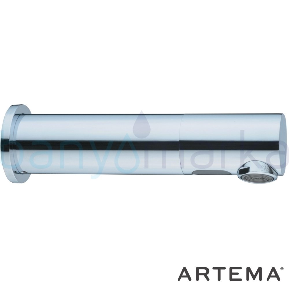  Artema AquaSee Ankastre Fotoselli Lavabo Bataryası (Çift Su Girişli) - A47046 açılı perlatörlü el değmeden su akışı sağlayan hijyenin önem kazandığı teknolojik armatür